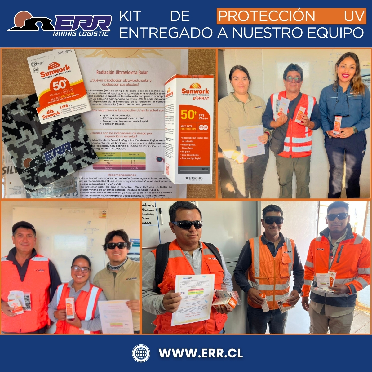 Protección Solar en Terreno: Compromiso con Nuestra Gente